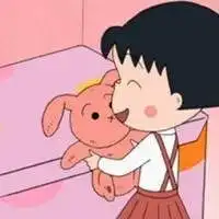 樱桃小丸子白边头像微信头像图片大全
