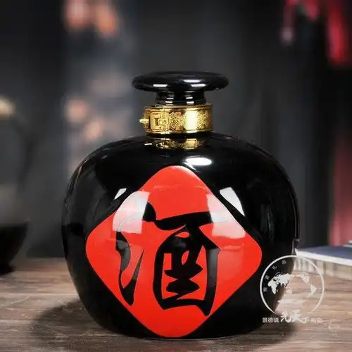 陶瓷酒瓶1斤装喜上眉梢陶瓷酒瓶
