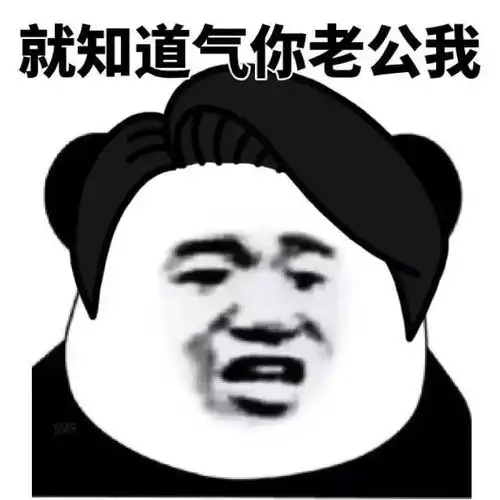 表情搞笑的表情包就知道气你老婆我,情侣头像表情
