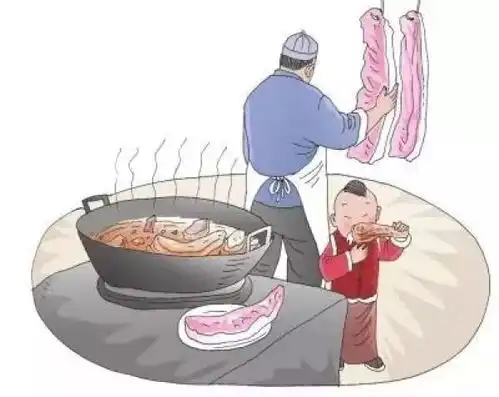 腊月二十六,杀猪割年肉
