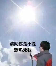 请问你是不是想热死我搞笑表情包热死了图片表情包合集腾牛下载
