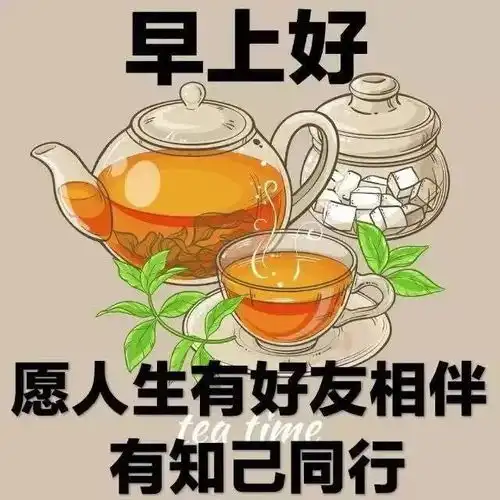 8张最新创意唯美早上好祝福图片带字温馨不用打字聊天的早上好问候图片精选
