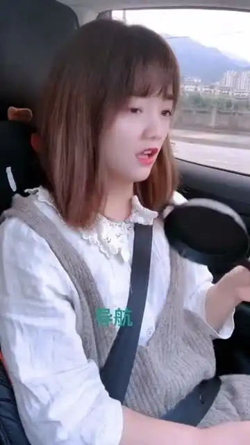 熬夜黑眼圈女司机搞笑
