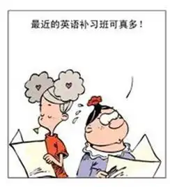 有趣的漫画英语补习班
