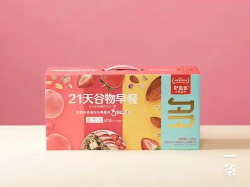 满满坚果冻干水果酸奶块奇亚籽的谷物脆麦片,太香了
