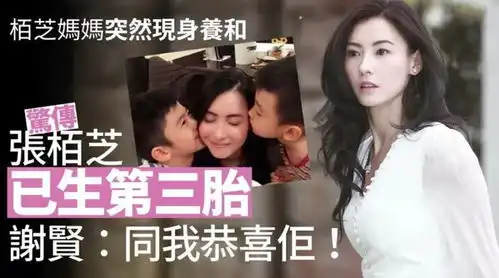 张柏芝为男友离开香港哄骗儿子来上海,男友叮当她并不难搞
