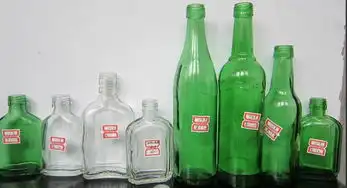 供应陕西西安玻璃瓶啤酒瓶调味品瓶白酒瓶香油瓶麻油瓶配套图片
