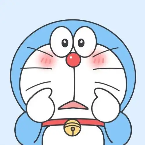 哆啦a梦可爱头像,谁人不爱蓝胖子,渴望拥有
