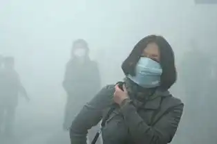 空气非常不健康北京又沦陷了
