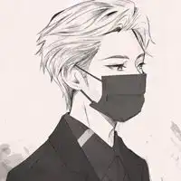 qq男生头像戴帽子戴帽子侧脸动漫男生qq头像
