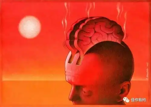 极具讽刺意味的插画作品二
