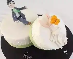 震惊竟然还有离婚蛋糕,这是有多大仇
