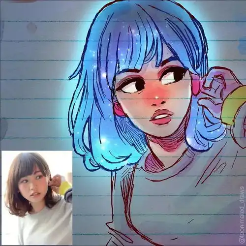 会画画就是好,瞬间把你变身二次元

