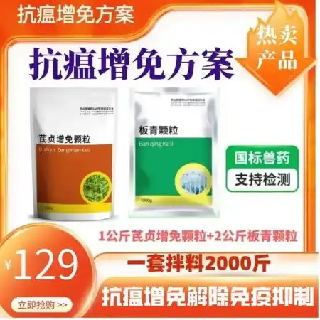 芪贞增免颗粒抗病毒保健高免疫力中药提取溶水性好100g袋
