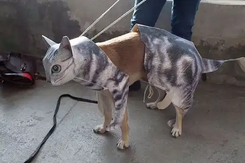 明明养的是狗,可主人太想要猫了,所以...
