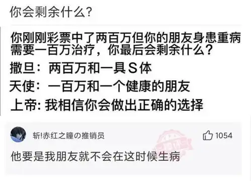 那些让人爆笑的神评论白骨精头痛是看骨科还是脑科
