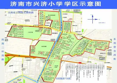 济南这个区,最新学区图发布
