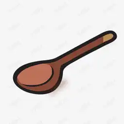 卡通棕色小勺子素材图片免费下载高清psd千库网图片编号11628712
