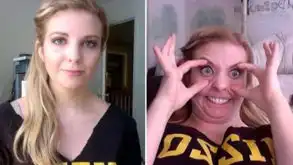 爆笑趣图颠覆眼球的网络美女扮丑风
