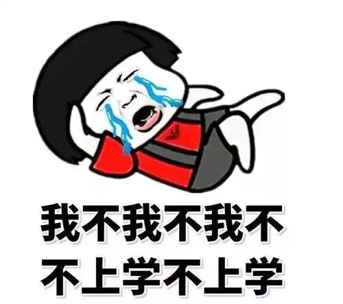 熬得了夜起不来床,疯狂赶作业...我该怎么缓解不想上学的想法
