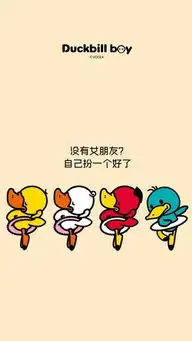 鸭嘴兽男孩双11壁纸
